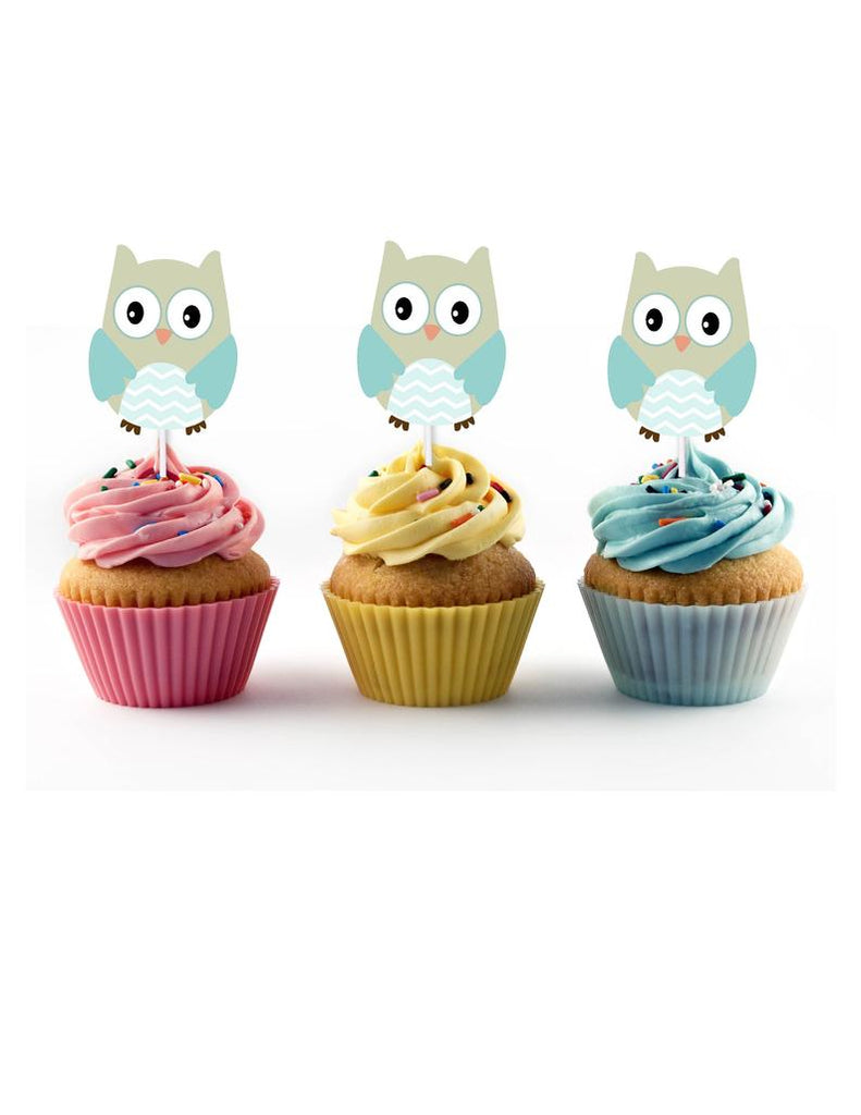 Baby Shower Cupcake Toppers