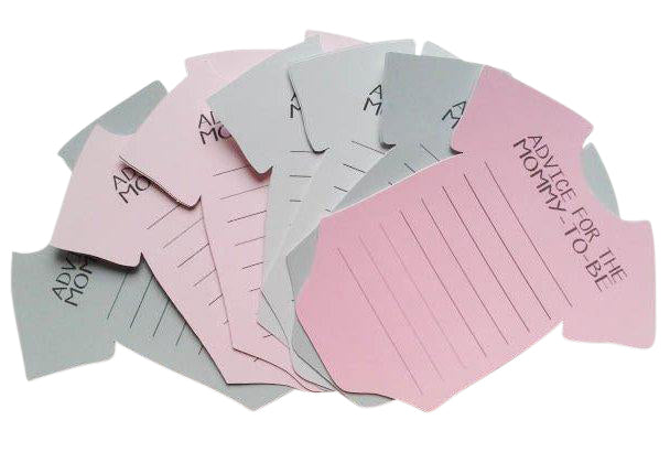 Baby Shower Advice/Wishes Cards