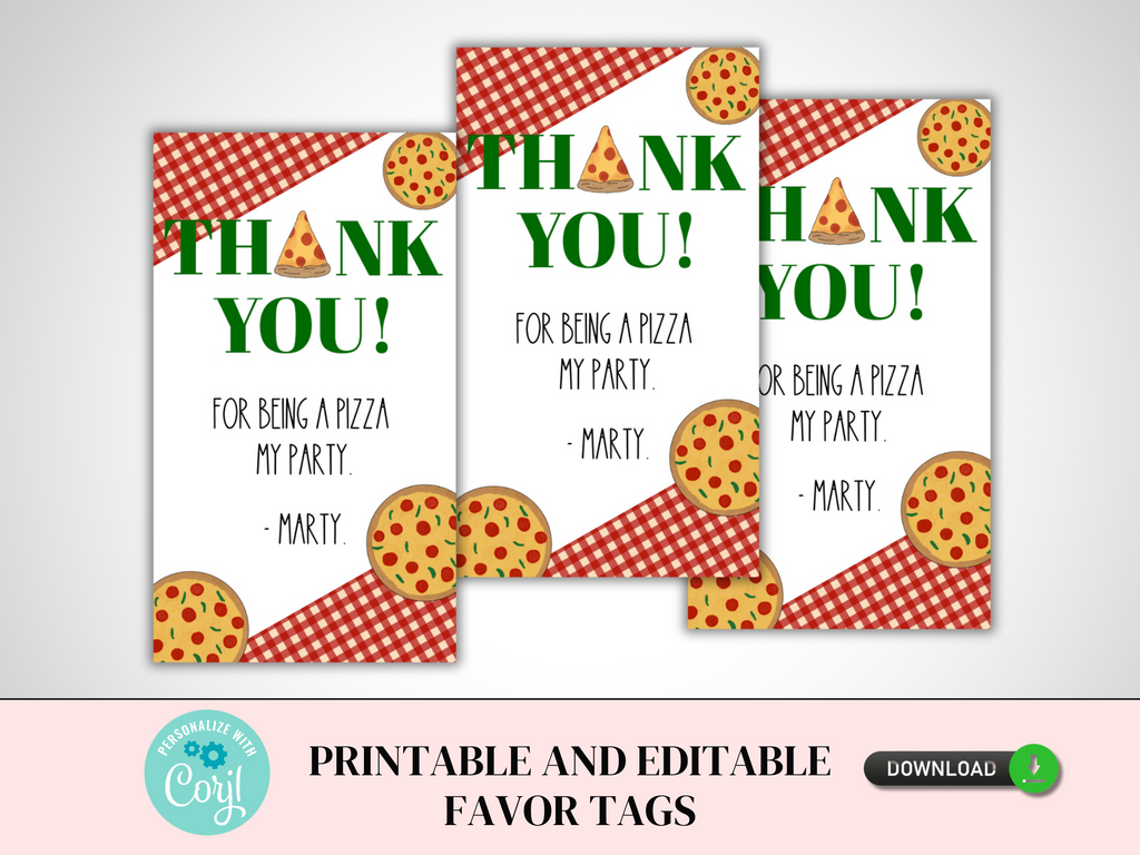 pizza party printables