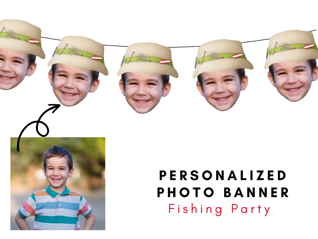 Customized Fishing Banner for o'fishally one party or fishing themed birthday