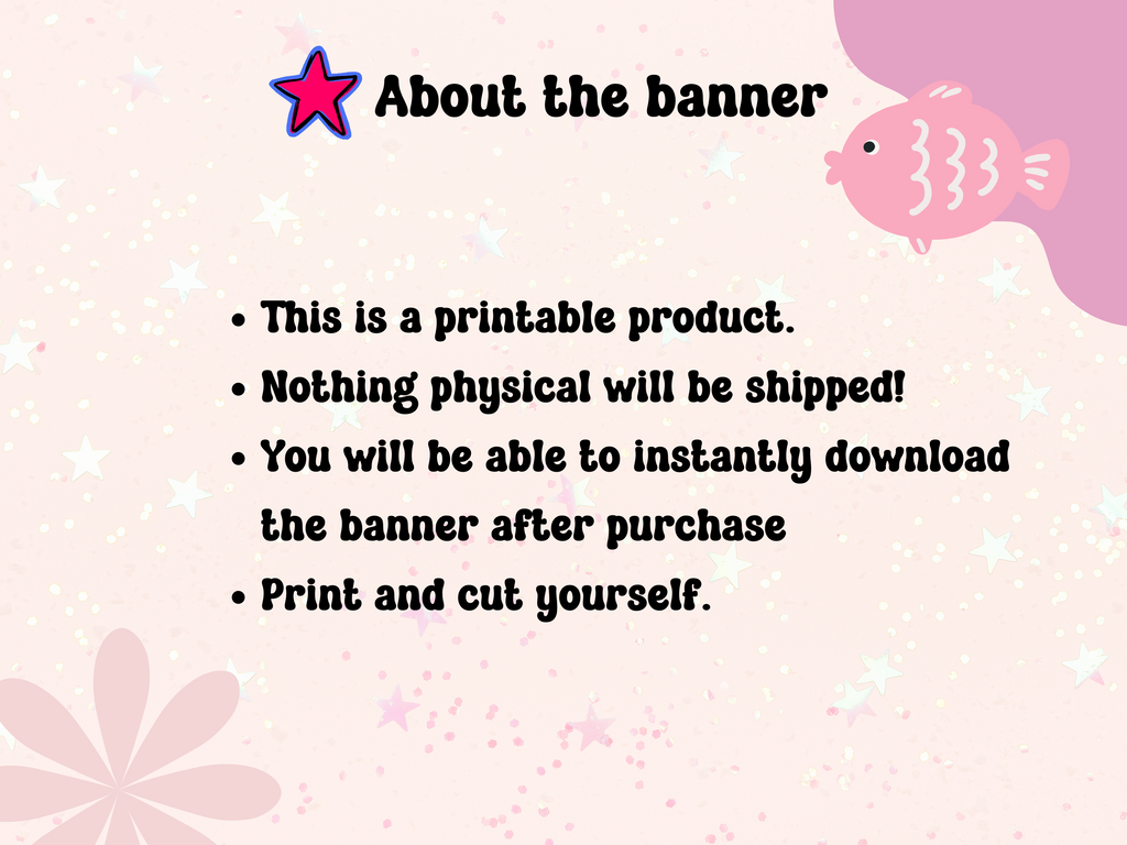 Spooky One Printable Banner