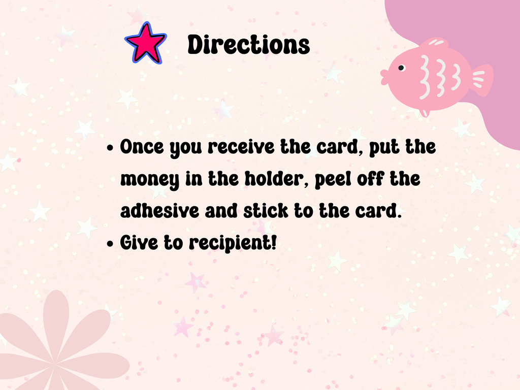 Merry Christmas Money Holder