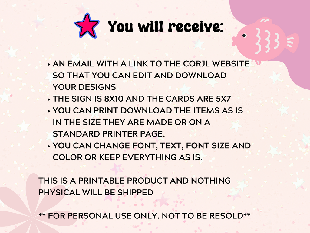 70th Birthday Wishes Sign (Printable)