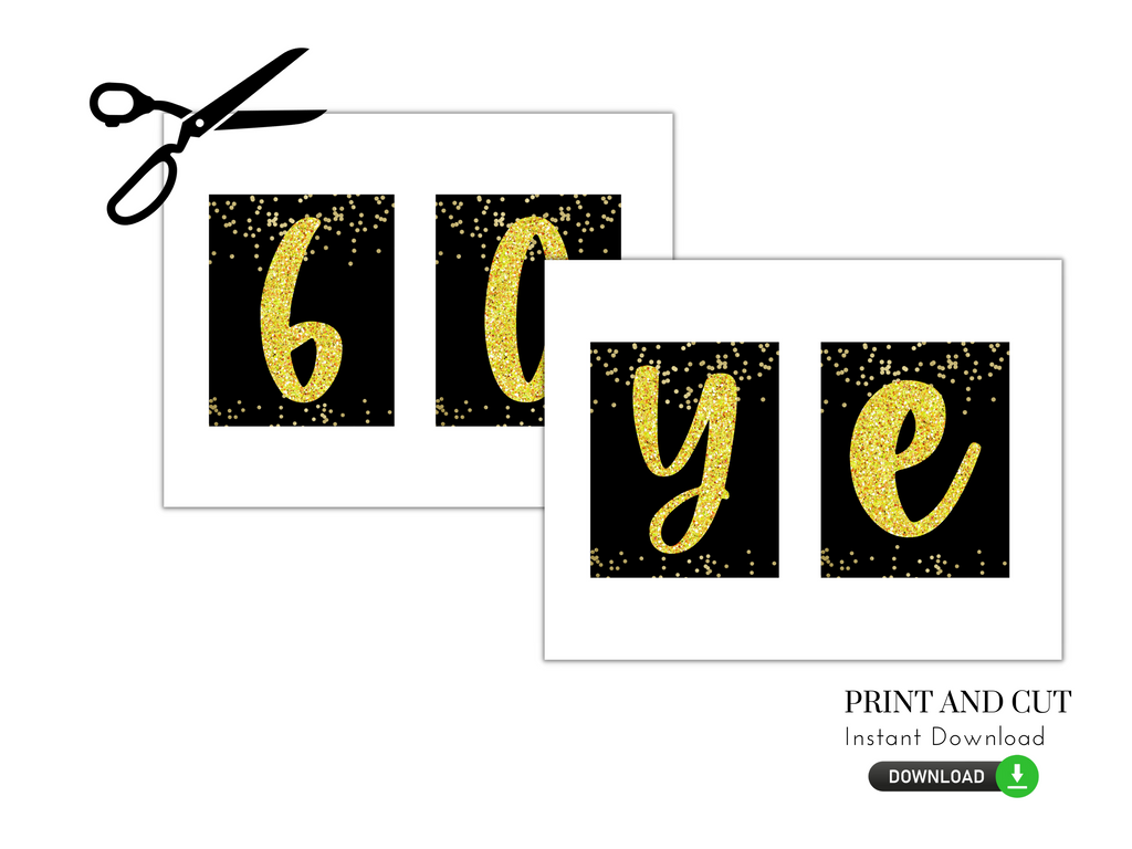 60 Years Loved Banner - Printable