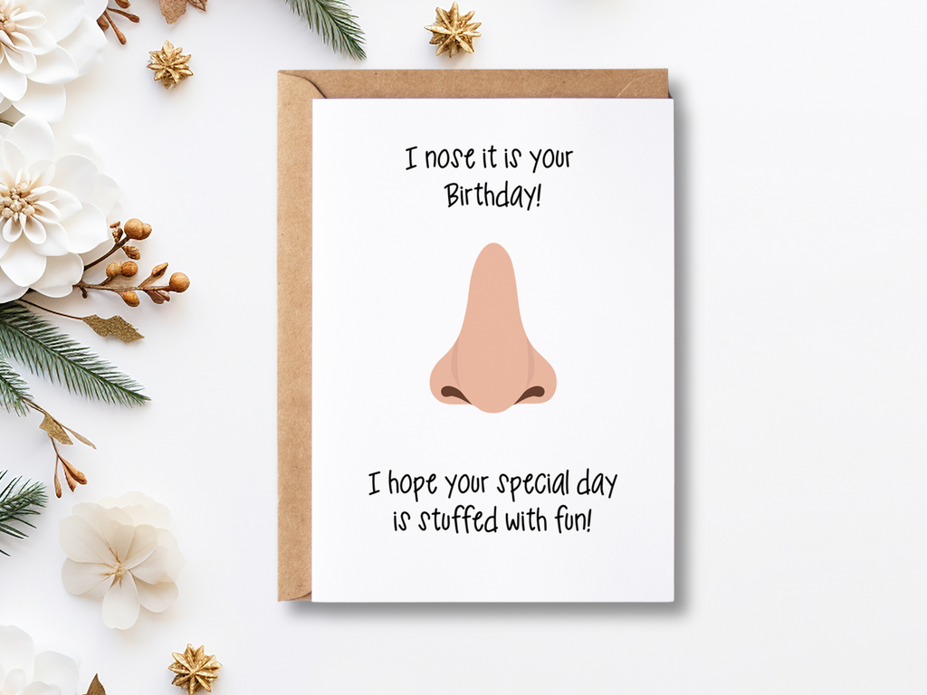 Printable Funny Birthday Card