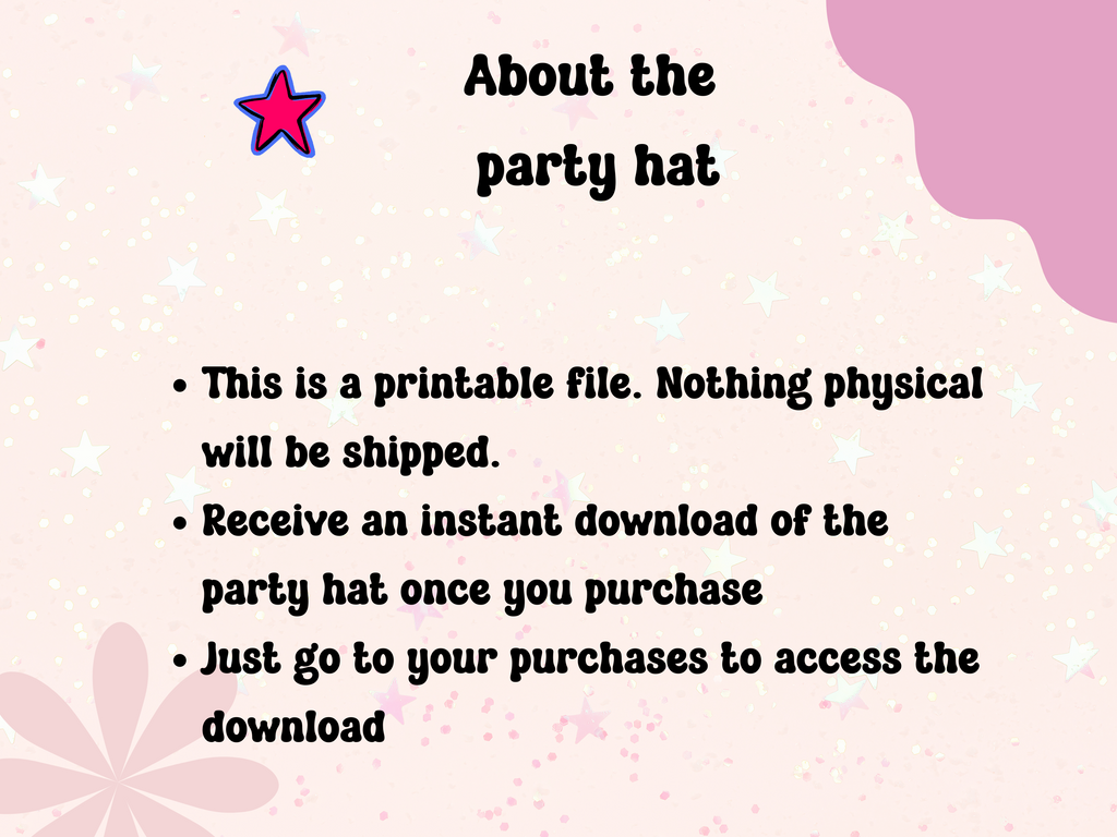 Printable Frankenstein Party Hat