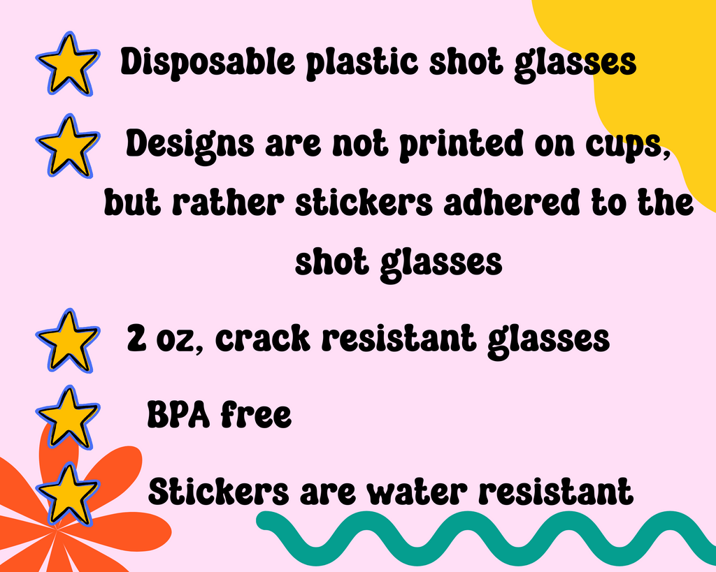 Happy Birthday Shot Glasses