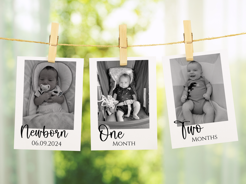 Simple Monthly Photo Banner