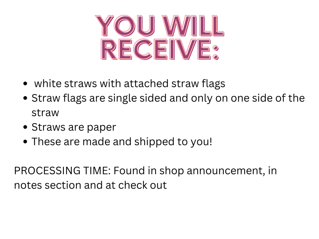 Sunshine Straw Flags