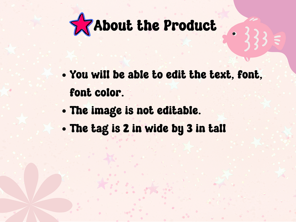 Printable and Editable One Happy Dude Tag