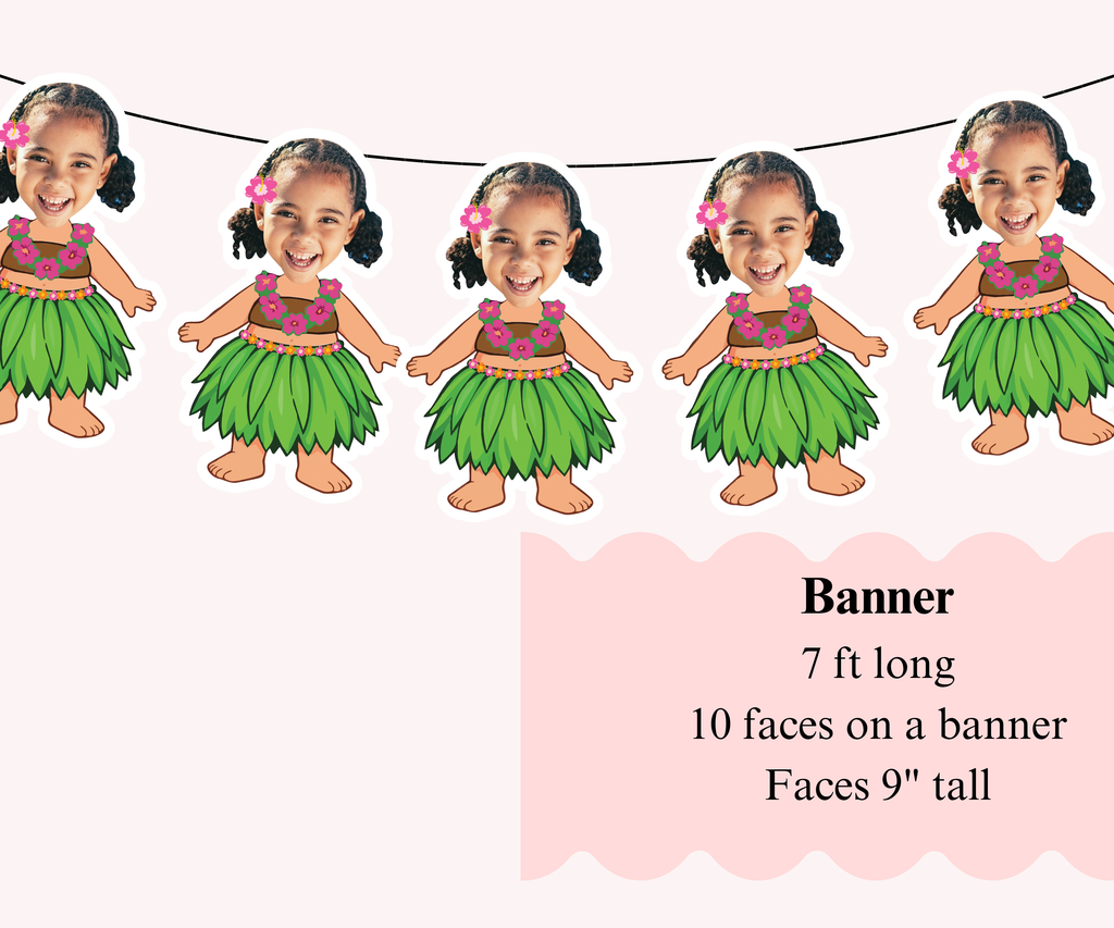 Hula Girl Party Decorations
