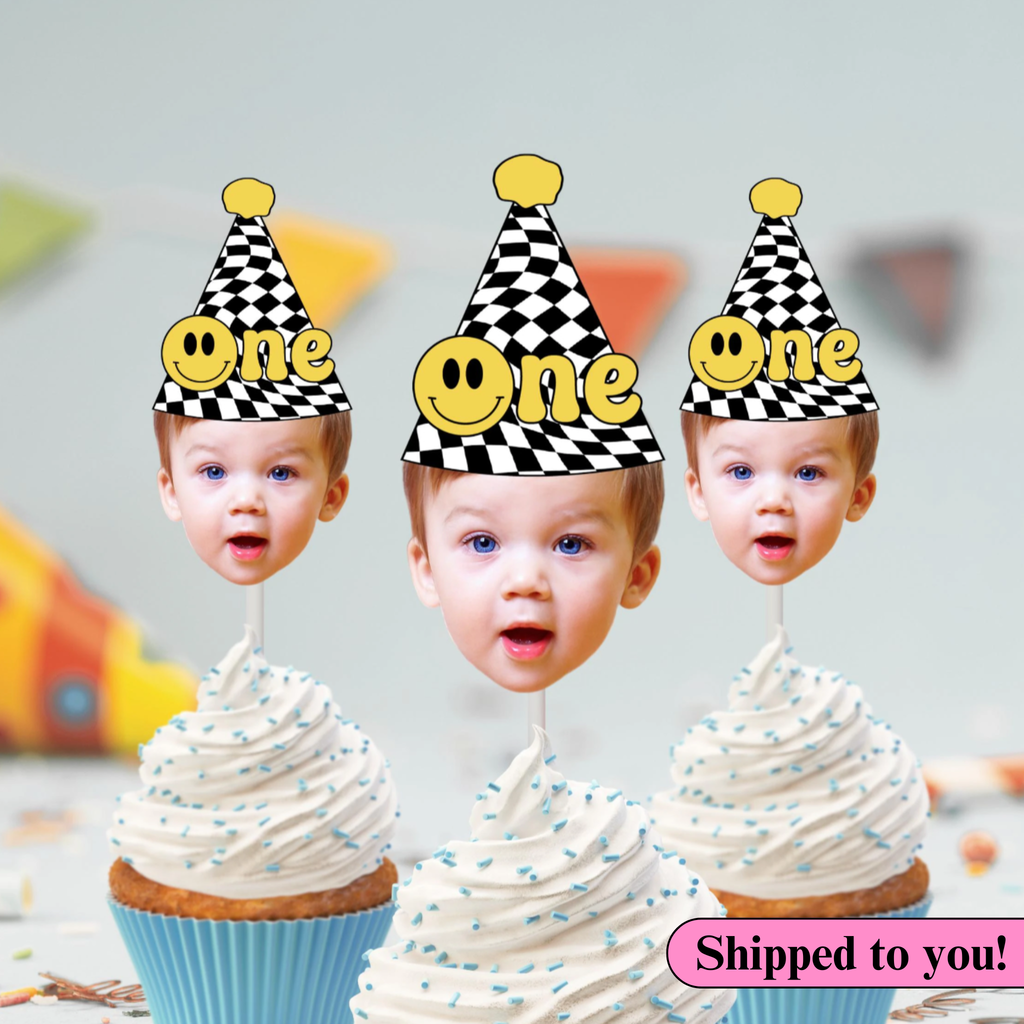 One Happy Dude Cupcake Toppers