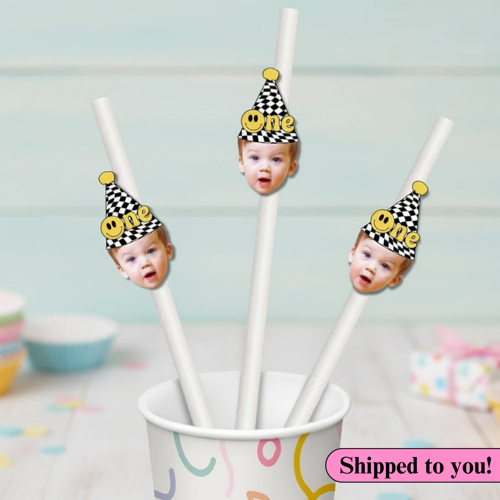 One Happy Dude Straws