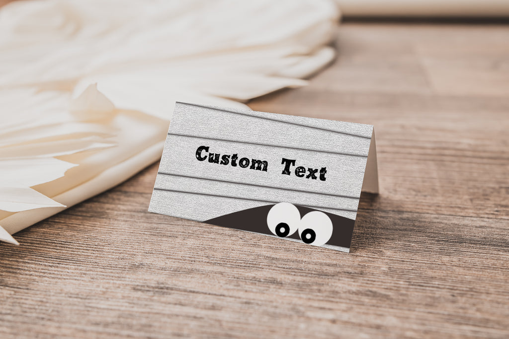Printable and Editable Mummy Place Cards