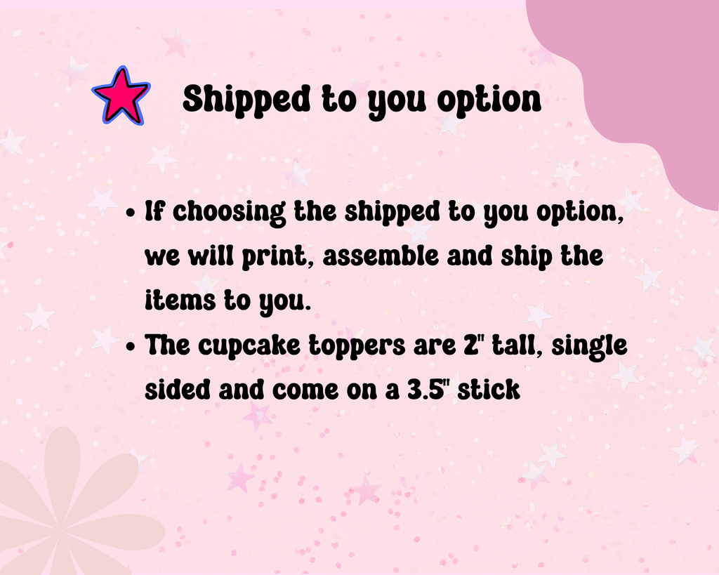 She Found Her Boo Cupcake Toppers
