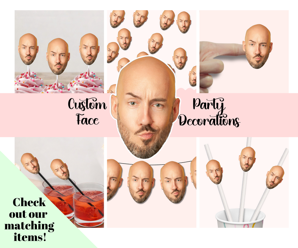 We have lots of matching face decorations