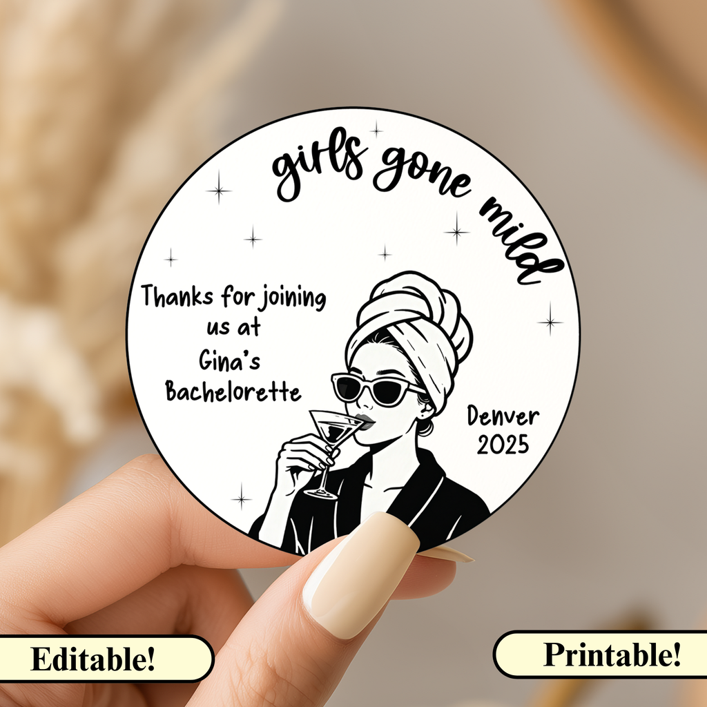 Girl's Gone Mild Stickers