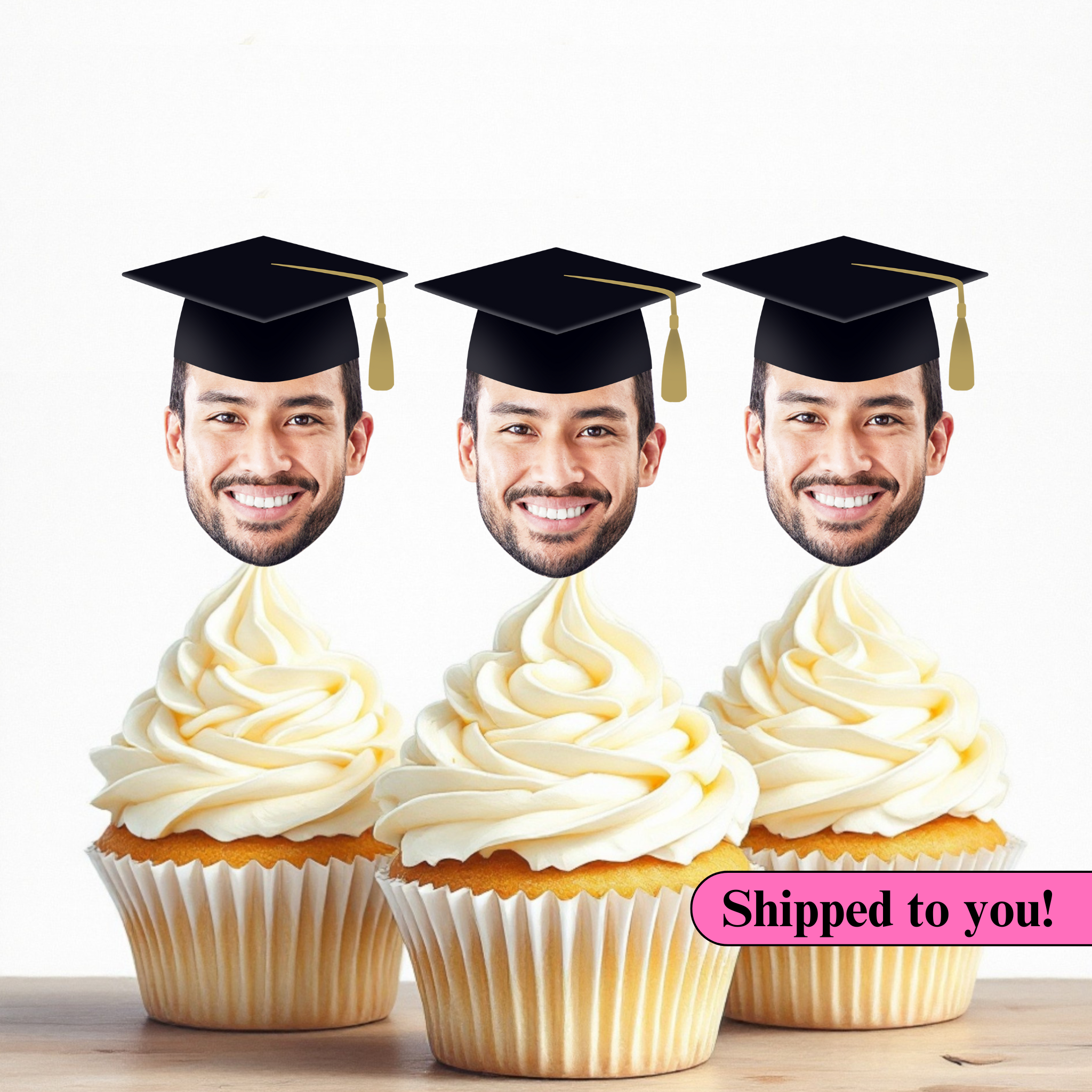 24 Stück 2023 Abschluss Cupcake Topper - Grad Kappen Deko Für Kuchen, Geburtstag & Abschlussparty 24 Stück 2023 Abschluss Cupcake Topper - Grad Kappen Deko Für Kuchen, Geburtstag & Abschlussparty