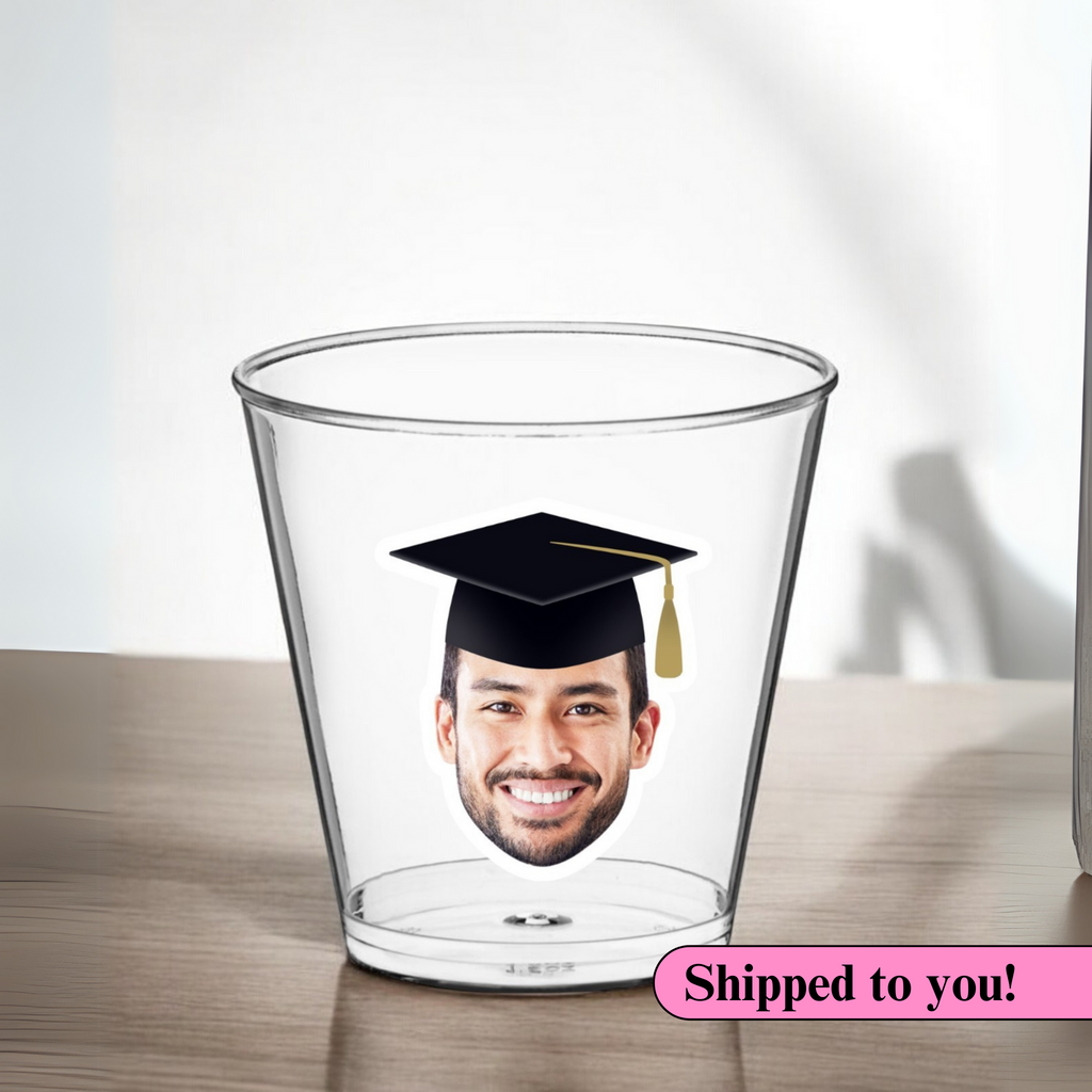 personalized graduation shot glasses