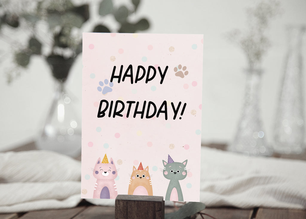 Printable Pet Pawty Sign Package 5x7 (8 signs)