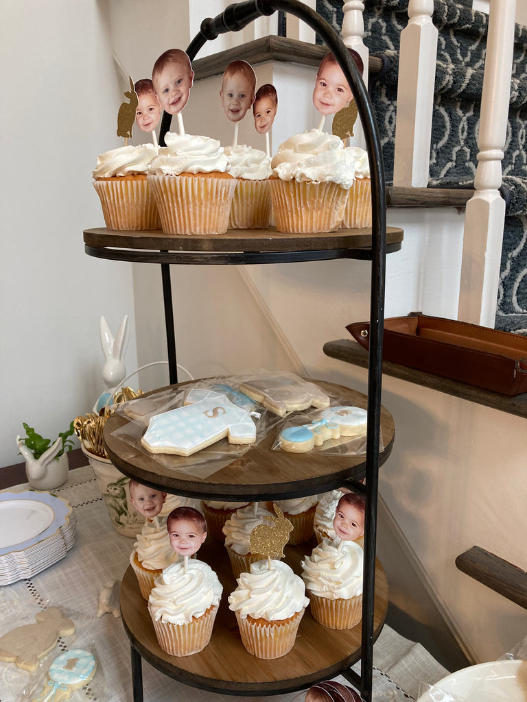 Custom Face Cupcake Toppers - Personalized with Photo