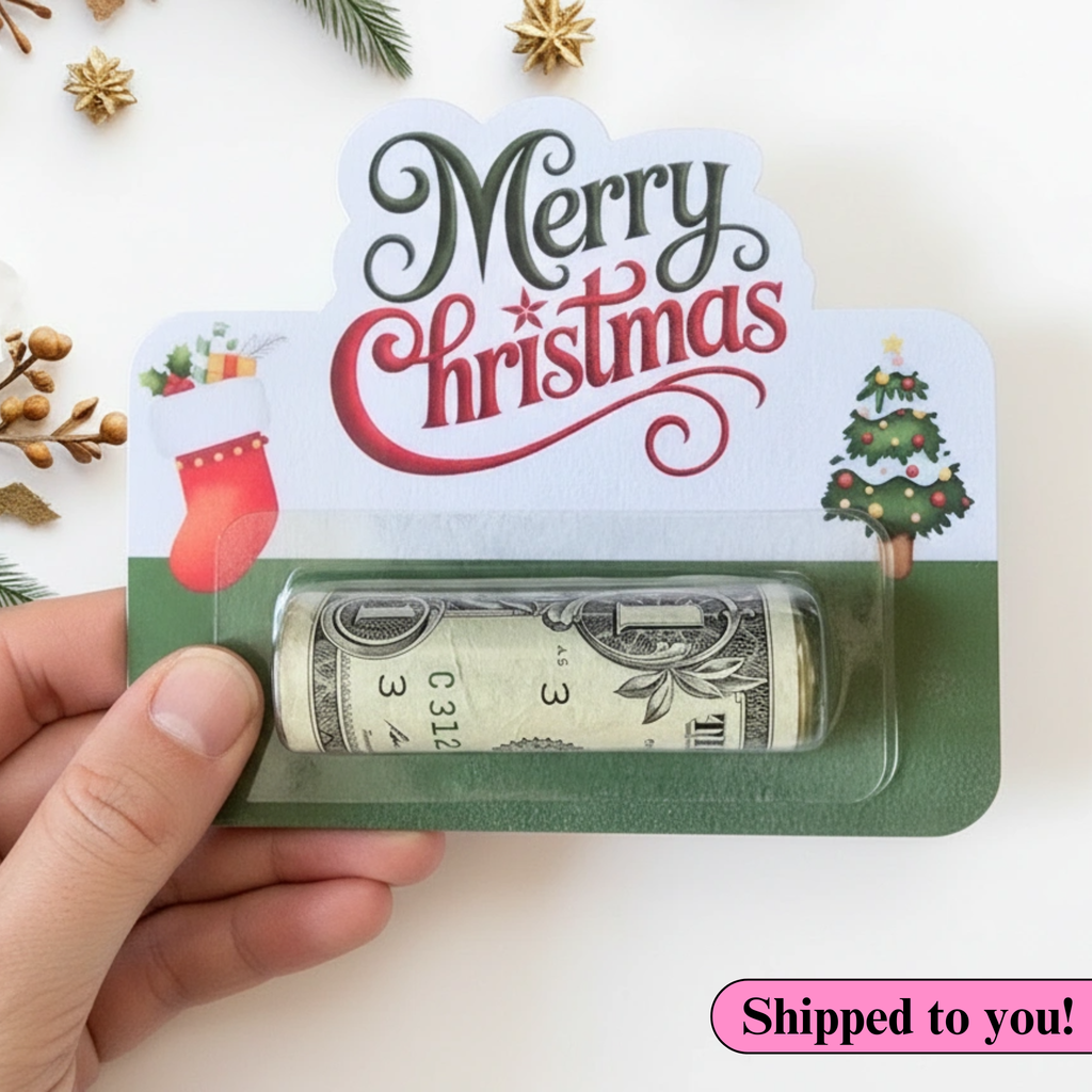 Merry Christmas Money Holder