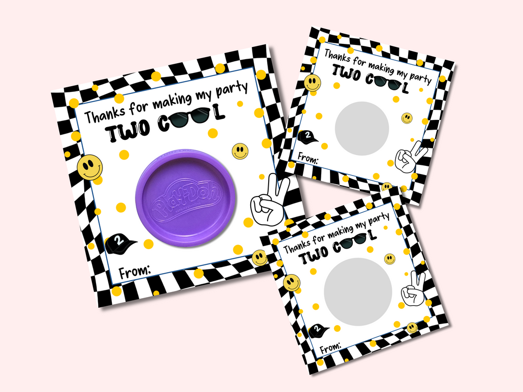 Two Cool Play Dough Tag