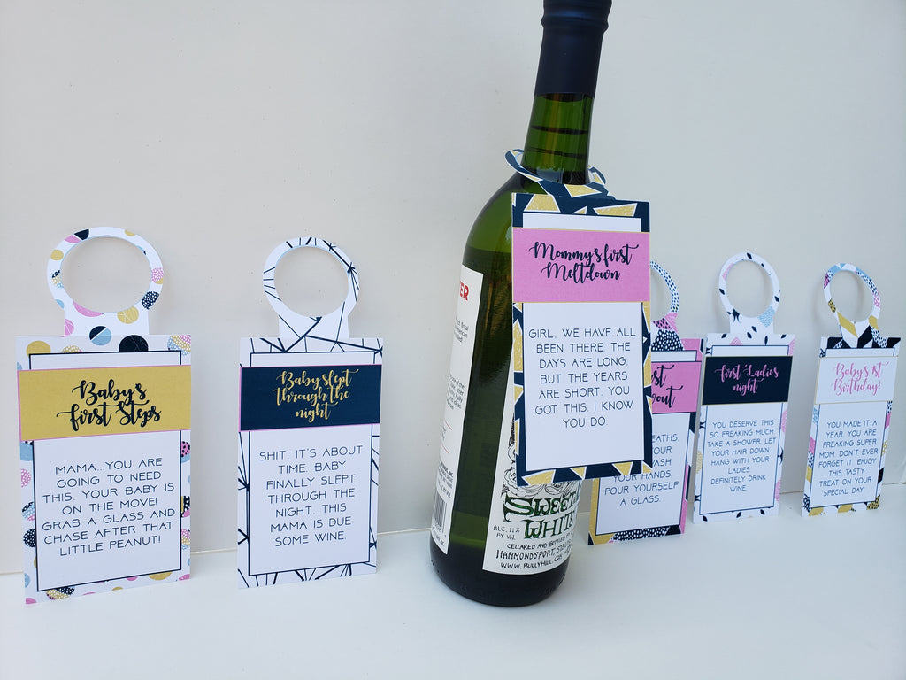 Wine label gift ideas