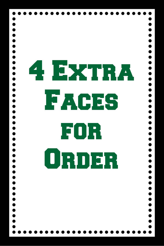 Four Extra Photos for Face Party Decorations
