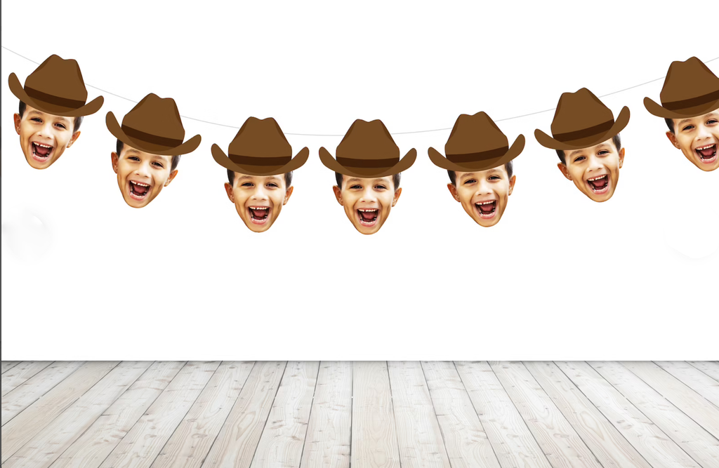 Cowboy banner for Rodeo Party