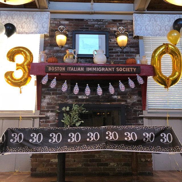 30th Birthday Banner