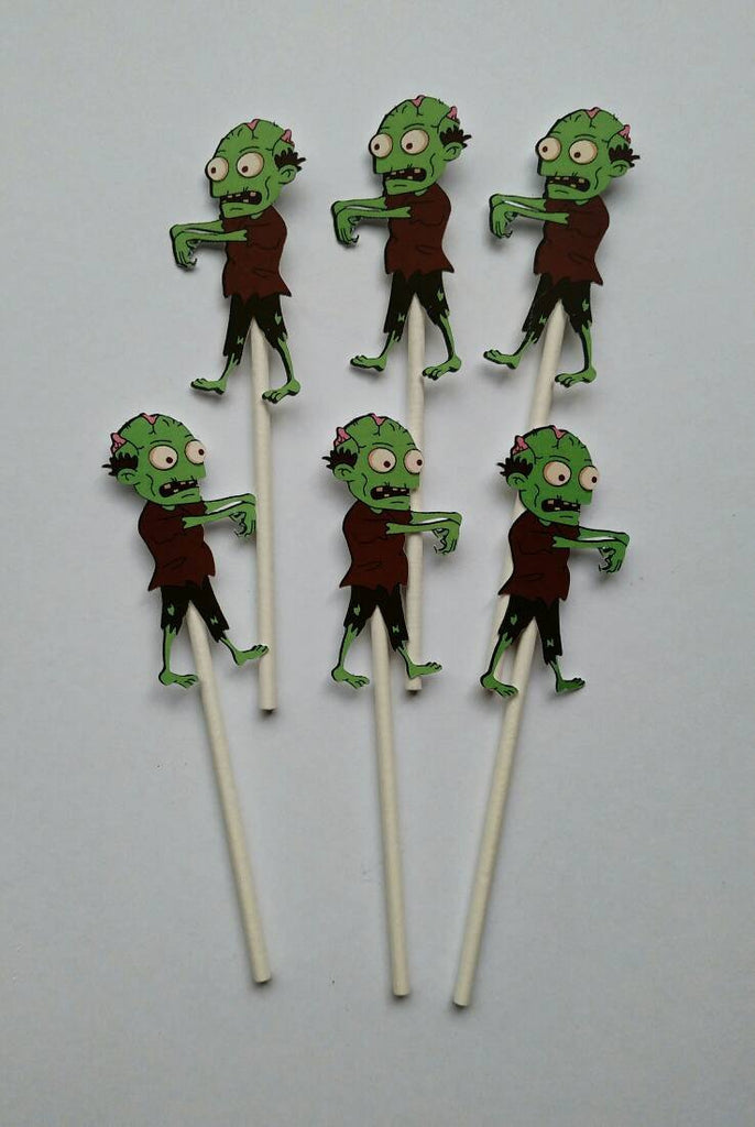 Zombie Cupcake Toppers (12 count)