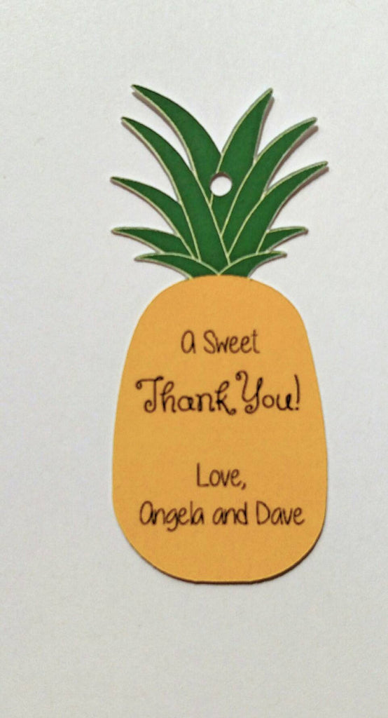 Pineapple Favor Tags (set of 24)