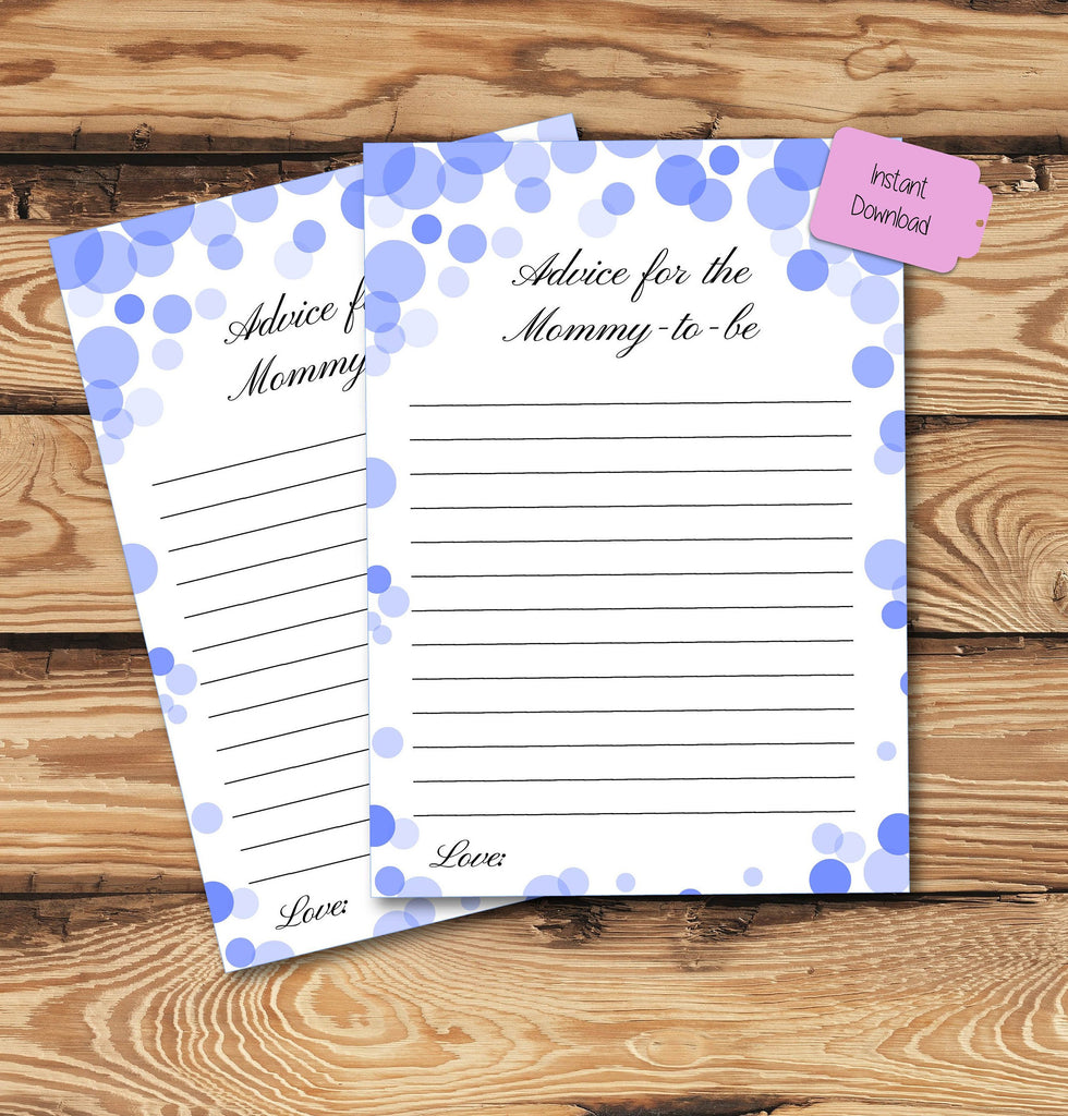 Blue ready to pop wishes cards