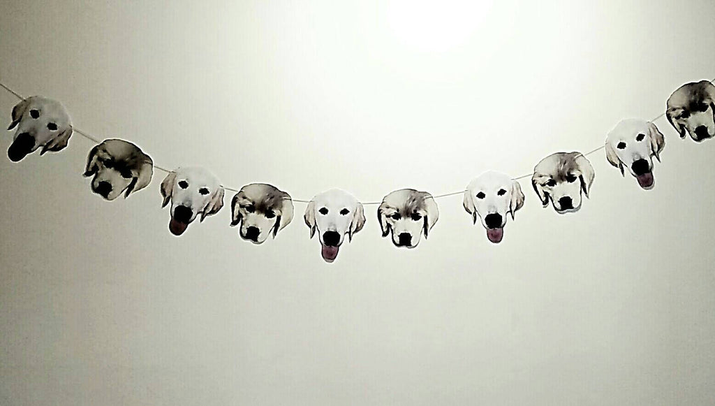Dog face party decorations