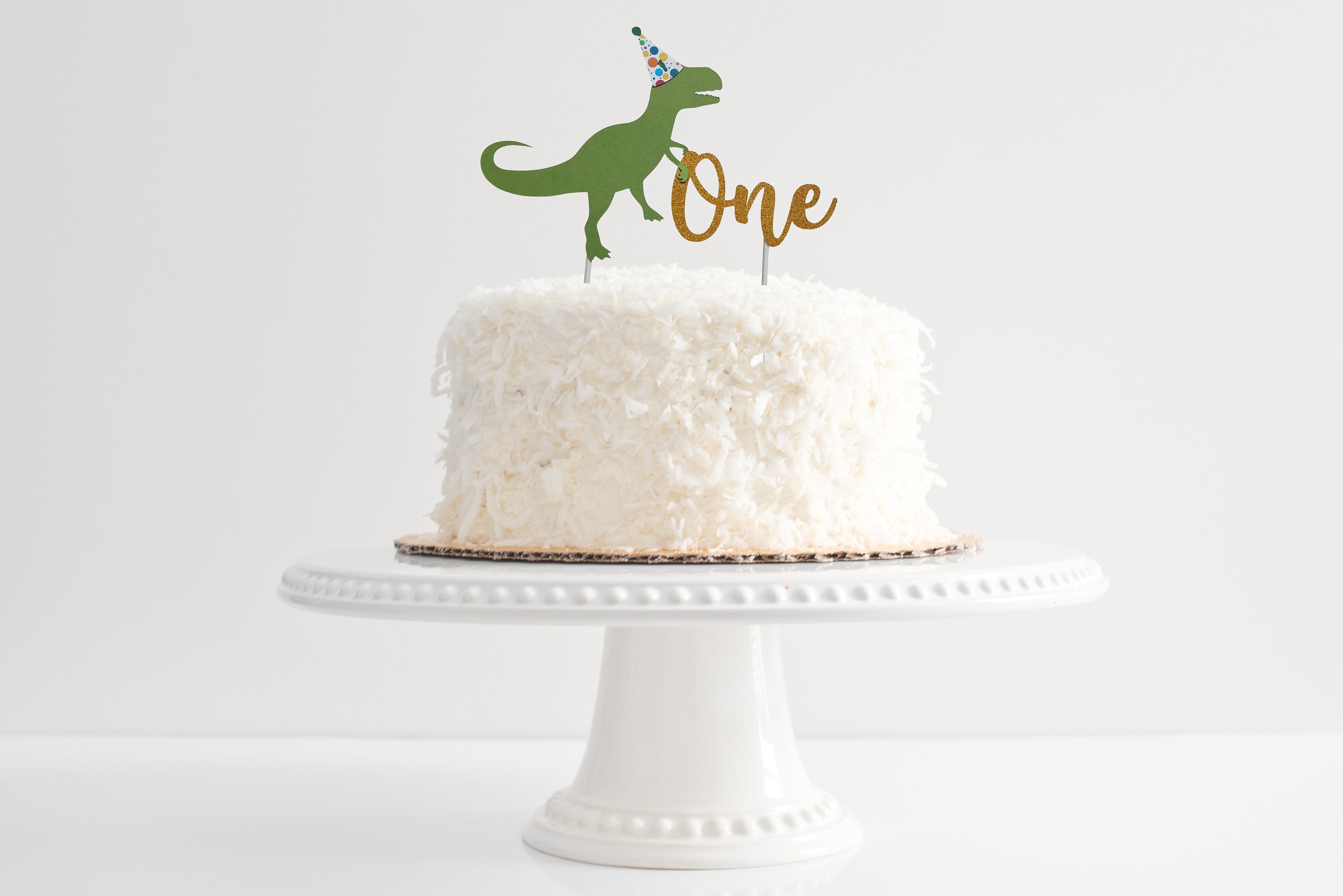 Dinosaur Birthday Cake topper – PinkFish Shop