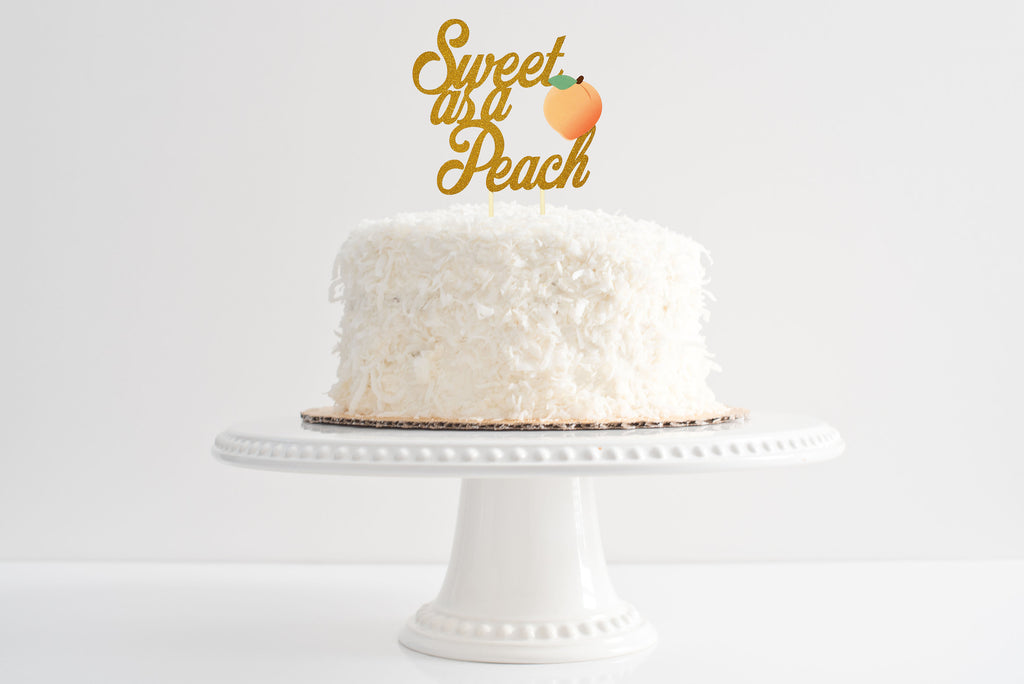 Georgia Peach Cake Topper