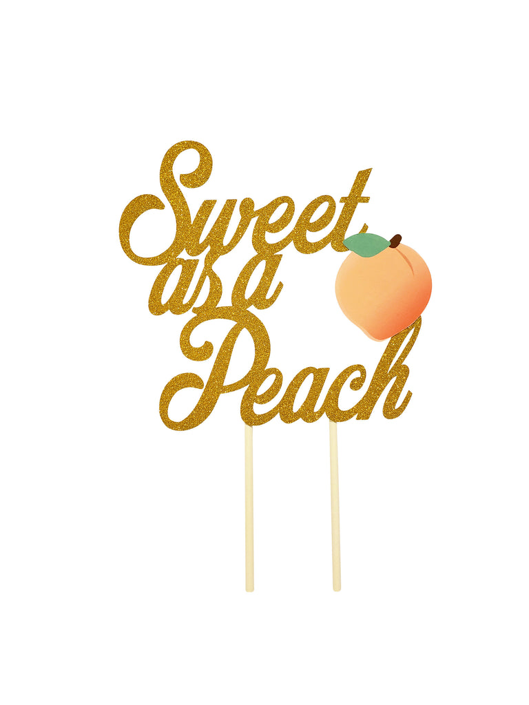 Sweet as a peach party decorations and supplies 