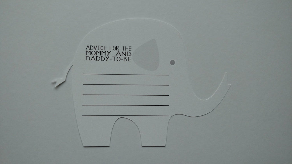 Mom to be wishes cards
