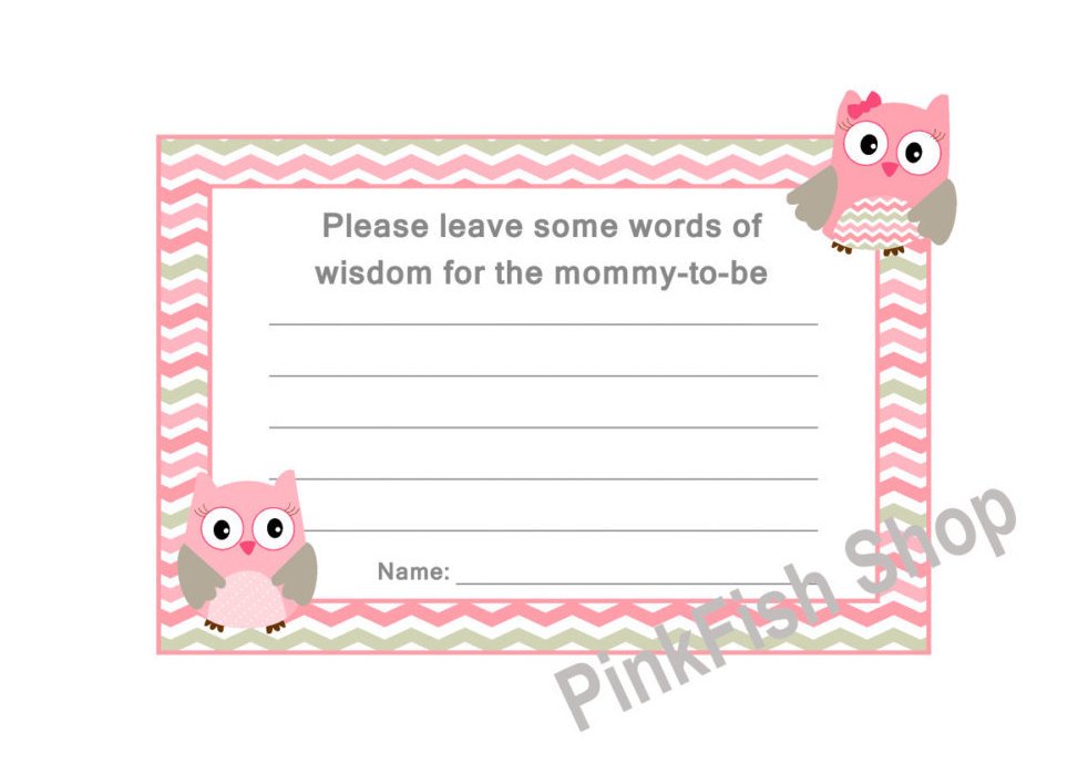 Words of Wisdom for mom to be 