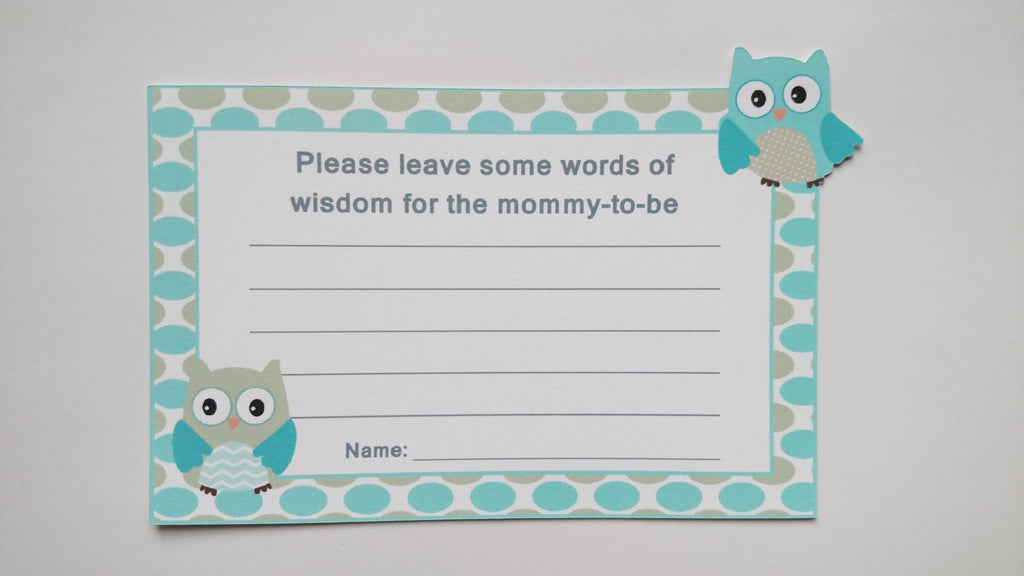 Baby boy baby shower wishes cards