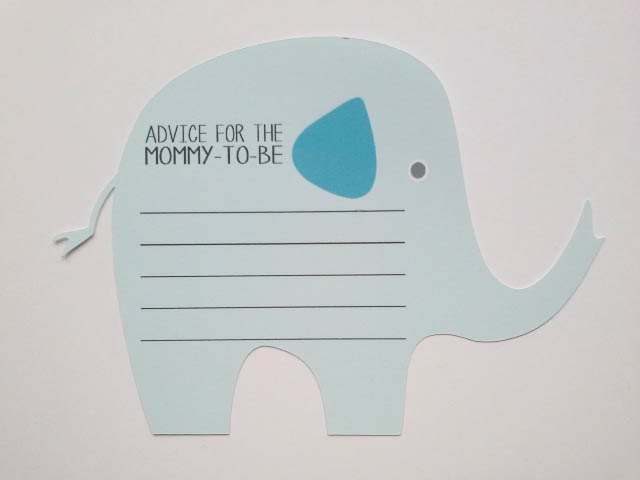 Prediction Cards for Baby Shower